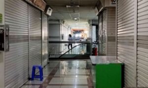 Foto: Sepinya Pasar Tanah Abang (Sumber: istimewa)
