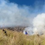 Foto: Kebakaran di Bromo (Sumber: istimewa)