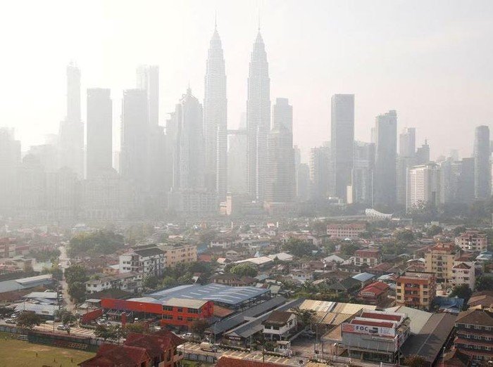 Foto: kabut asap di Malaysia (Sumber: istimewa)