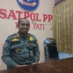 Foto : Kepala Satuan Polisi Pamong Parja (Kasatpol PP) Kabupaten Pati, Sugiyono (Sumber : Putri Asia / Mitrapost )
