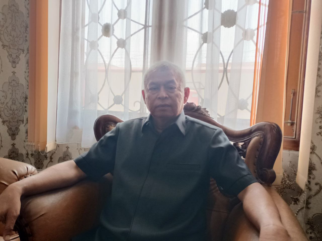 Foto : Ketua DPC Partai Gerindra Kabupaten Pati, Hardi (Sumber : Putri Asia / Mitrapost )