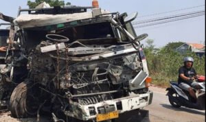 Foto: kecelakaan truk (Sumber: istimewa)