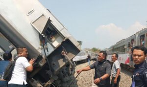 Foto: evakuasi KA Argo Semeru (Sumber: istimewa)