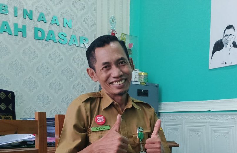 Foto : Kepala Bidang (Kabid) Pembinaan Sekolah Dasar Disdikbud Pati, Sa'dun (Sumber : Putri Asia / Mitrapost)