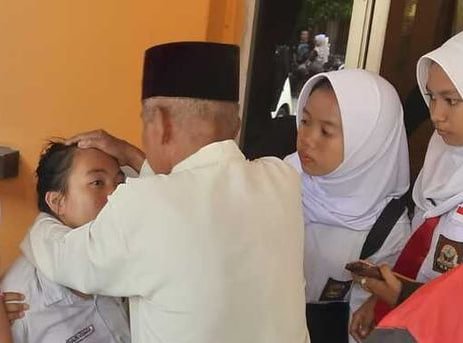 Foto: Kesurupan di SMA Negeri 2 Palembang (Sumber: istimewa)