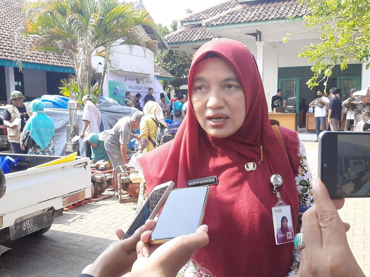 Foto: Kepala Dinas Pertanian (Dispertan) Kabupaten Pati, Niken Tri Meiningrum (Kafi/mitrapost.com)