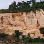 Foto : Tambang dikawasan Kecamatan Sukolilo, Kabupaten Pati yang sudah berizin (Sumber : Mitrapost.com)