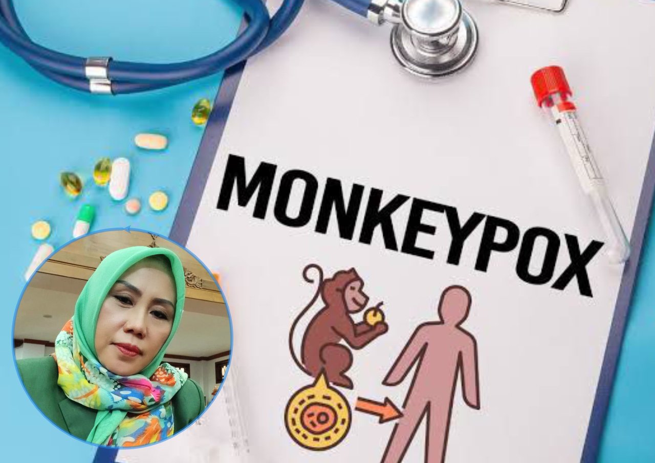 Foto : Ilustrasi monkeyox (Sumber : Istimewa)