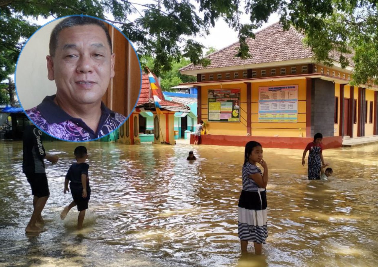 Foto: Ilustrasi banjir di Pati (Sumber: istimewa)