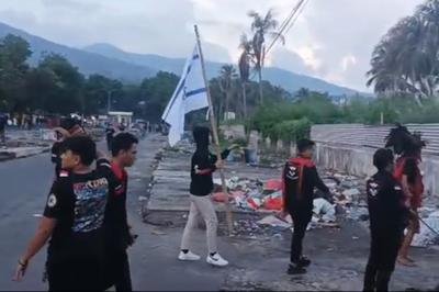 Foto: Bentrok di Sulut (Sumber: istimewa)