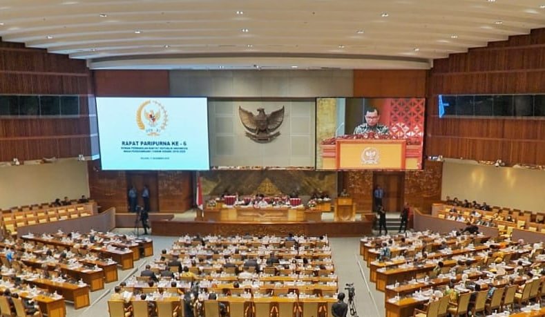 Foto: Ilustrasi rapat paripurna (Sumber: DPR RI)
