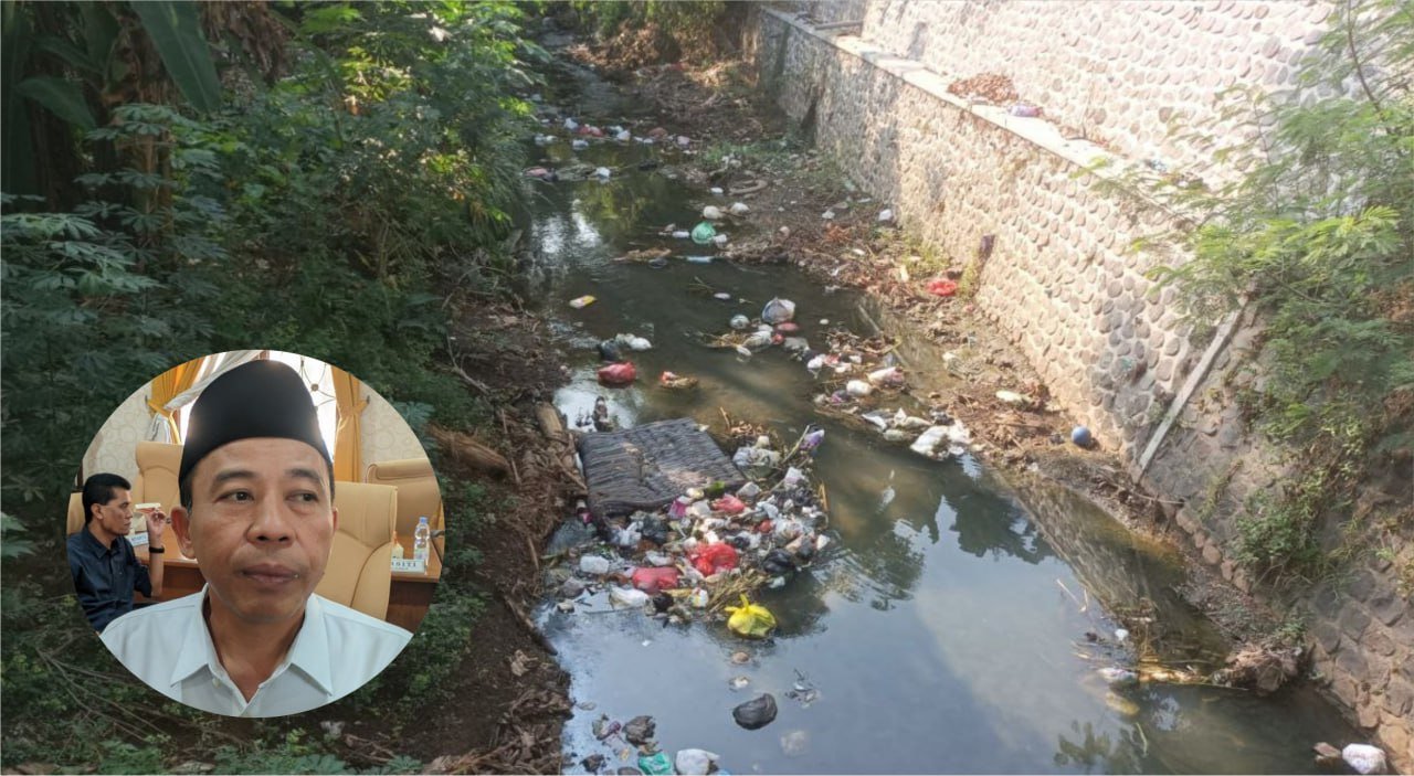 Foto: Ilustrasi sungai penuh sampah (Sumber: mitrapost.com)