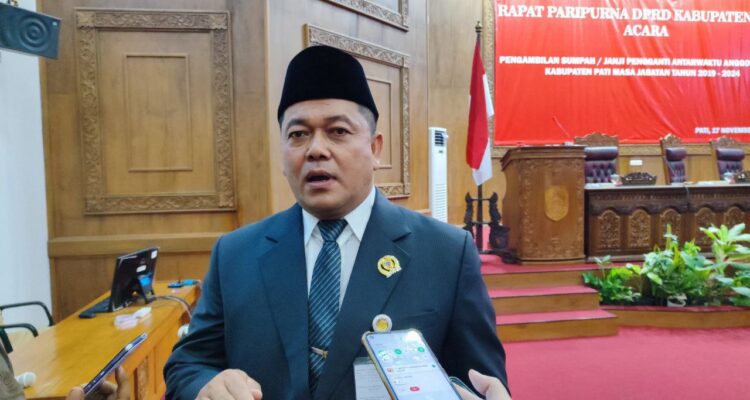 Foto: Ketua DPRD Kabupaten Pati Ali Badrudin (Sumber: Mitrapost/kafi)