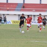 Foto : Pemain Persipa Pati saat berlaga melawan Persekat Tegal di Stadion Mochtar Kabupaten Pemalang (Sumber : mitrapost.com/ Dok. Persipa Pati)
