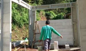 Foto: Pembangunan Ruspin di Ngewon Desa Banyuwangi Kecamatan Bandongan (magelangkab)