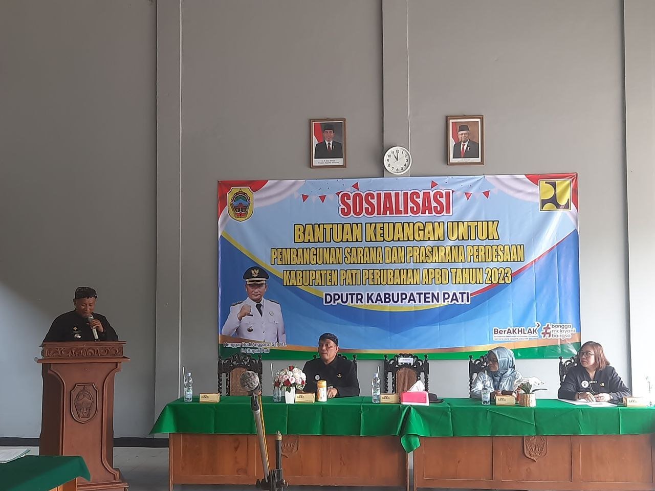 Foto: Pj Bupati Pati Henggar Budi Anggoro (Kafi/ mitrapost.com)