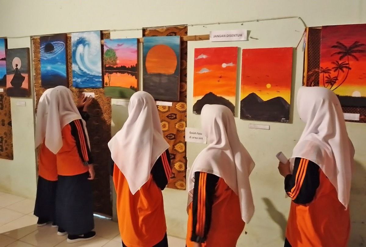 Foto: Ilustrasi pameran seni rupa (Sumber: istimewa)