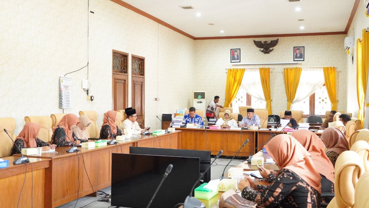 Foto: suasana audiensi Guru RA di Kabupaten Pati dengan Komisi D DPRD Kabupaten Pati (Mitrapost.com/ Kafi)