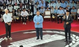 Foto: Suasana debat pertama (Sumber: istimewa)