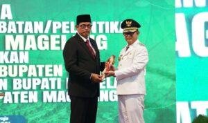Foto: Sepyo Achanto resmi dilantik menjadi Penjabat (Pj) Bupati Magelang (Sumber: jatengprov)