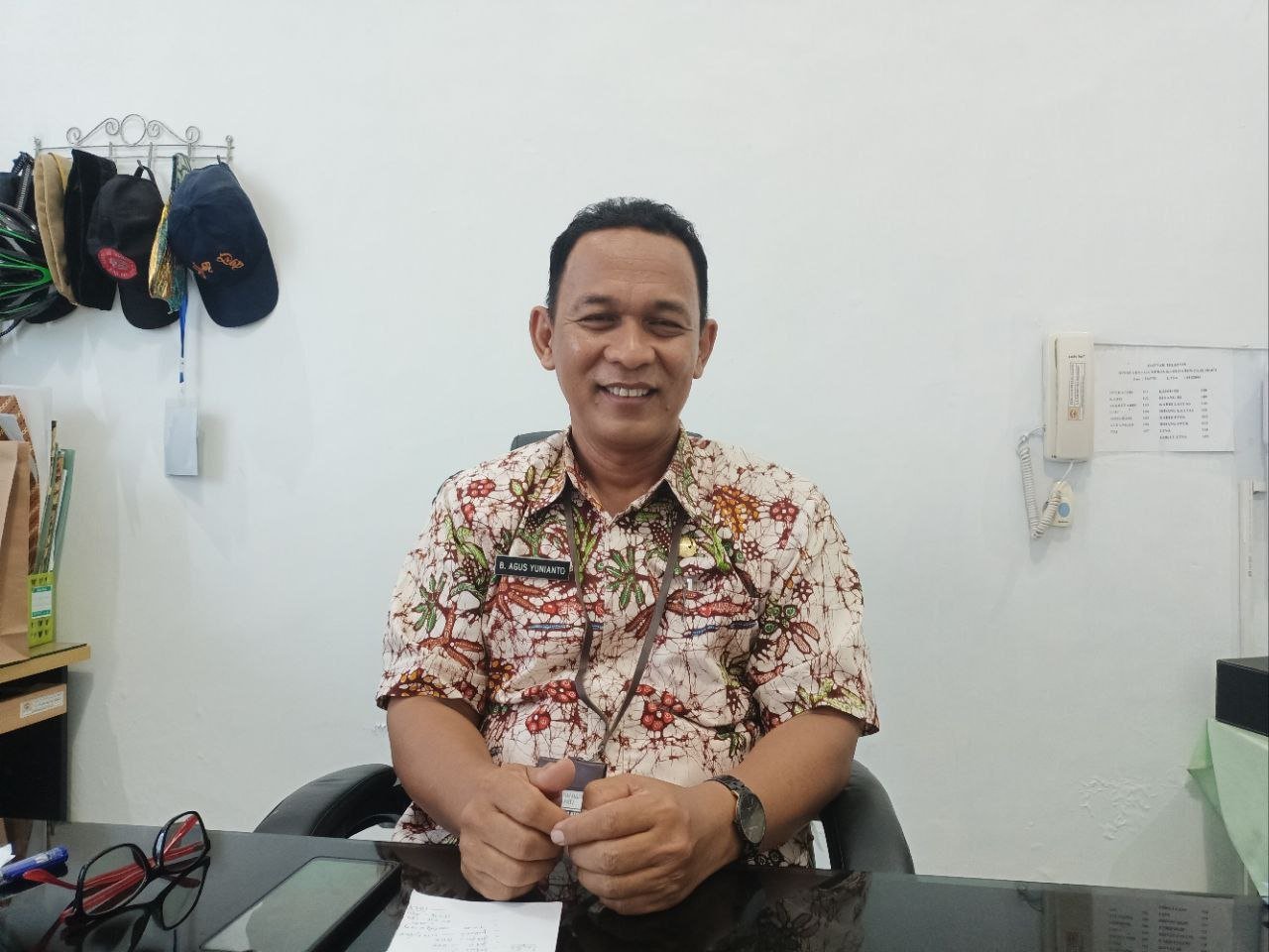Foto: Kepala Dinas Tenaga Kerja (Disnaker) Kabupaten Pati, Bambang Agus Yunianto (Sumber: mitrapost/kafi)
