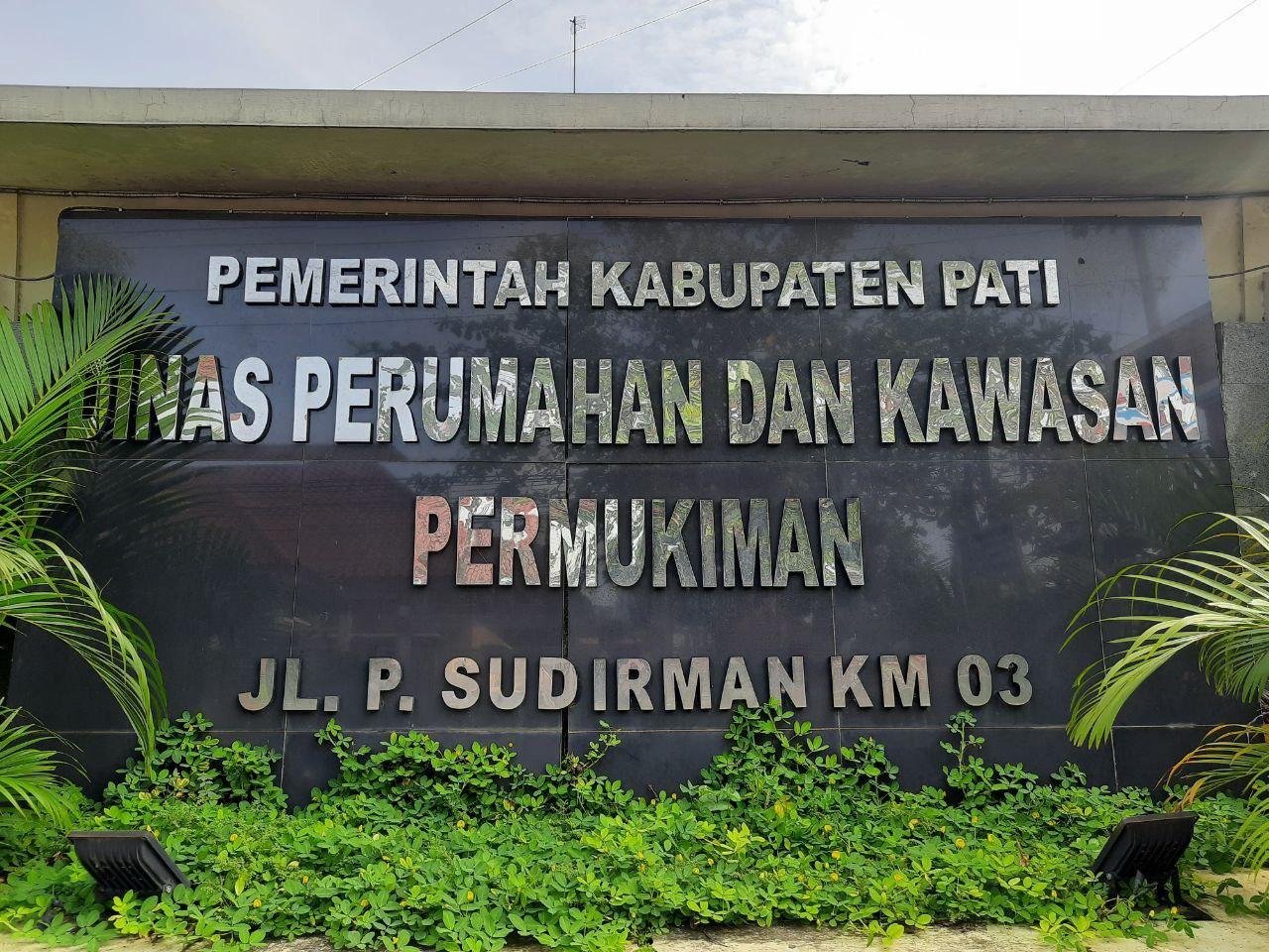Foto: Kantor Dinas Perumahan dan Kawasan Permukiman (Disperkim) Kabupaten Pati (Sumber: mitrapost/kafi)