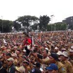 Foto: Ratusan Kades di Pati Kembali Ikut Demo di DPR (Sumber: istimewa)