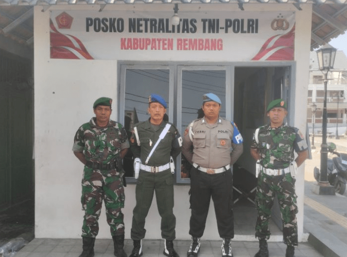 Posko Netralitas TNI-Polri