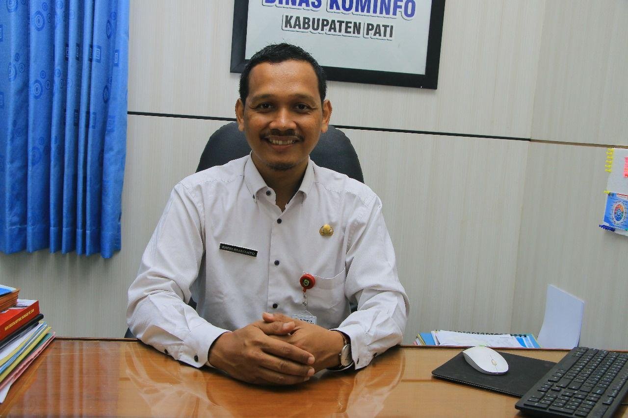 Foto : Ratri Wijayanto, Kadis Diskominfo kabupaten Pati. (Mitrapost.com/ilham)