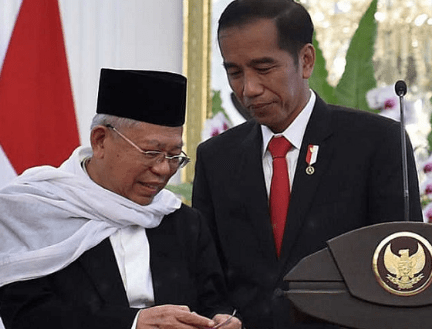 Jokowi dan Ma'ruf Amin