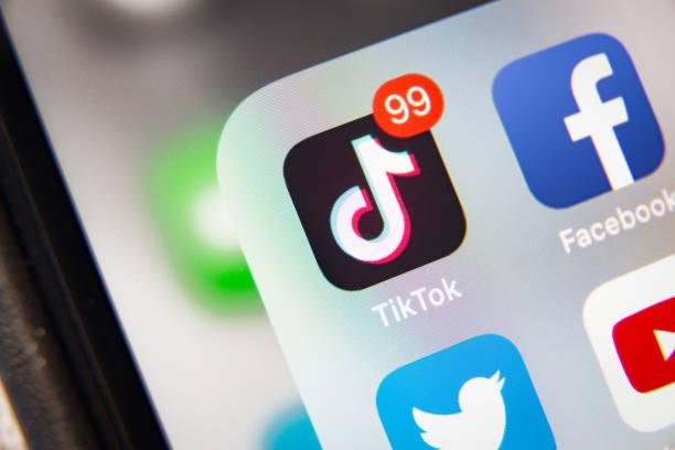 Foto: Ilustrasi aplikasi TikTok (Sumber: istock)