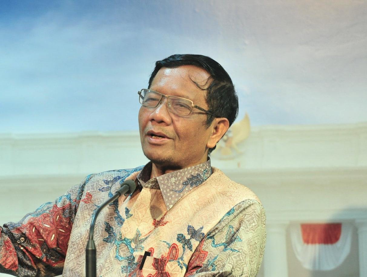 Foto: Eks Menteri Koordinator Bidang Politik, Hukum dan Keamanan (Menko Polhukam) Mahfud MD (Sumber: setkab)
