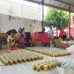 Foto : Kegiatan di Dapur Umum PMI Kabupaten Pati (Dok. Mitrapost.com/Ilham)