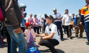 Ribuan Pemudik Tiba di Pelabuhan Tanjung Emas Semarang/jatengprov