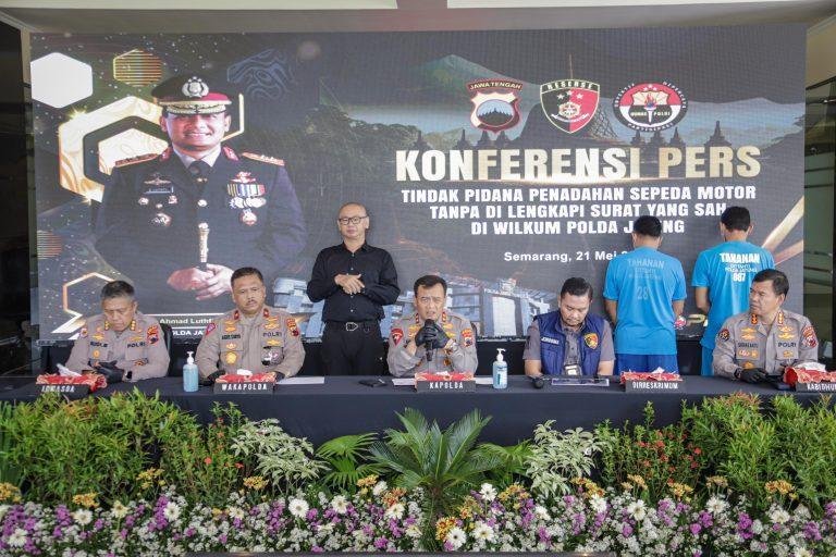 Foto: Press Conference di Lobby Mapolda Jateng (Sumber: polres rembang)