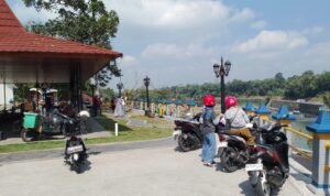 Foto: Usai dilakukan Revitalisasi Kawasan Bendungan Ancol di aliran Kali Progo oleh Kementrian PUPR, kini menjadi destinasi wisata gratis bagi masyarakat (Sumber: magelangkab)