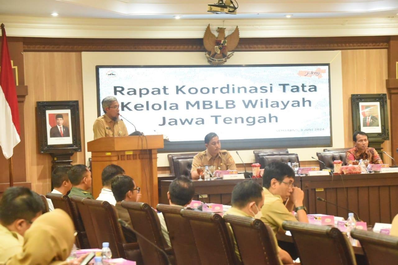 Foto: Rapat Koordinasi Tata Kelola MBLB di wilayah Jateng (Sumber: jatengprov)