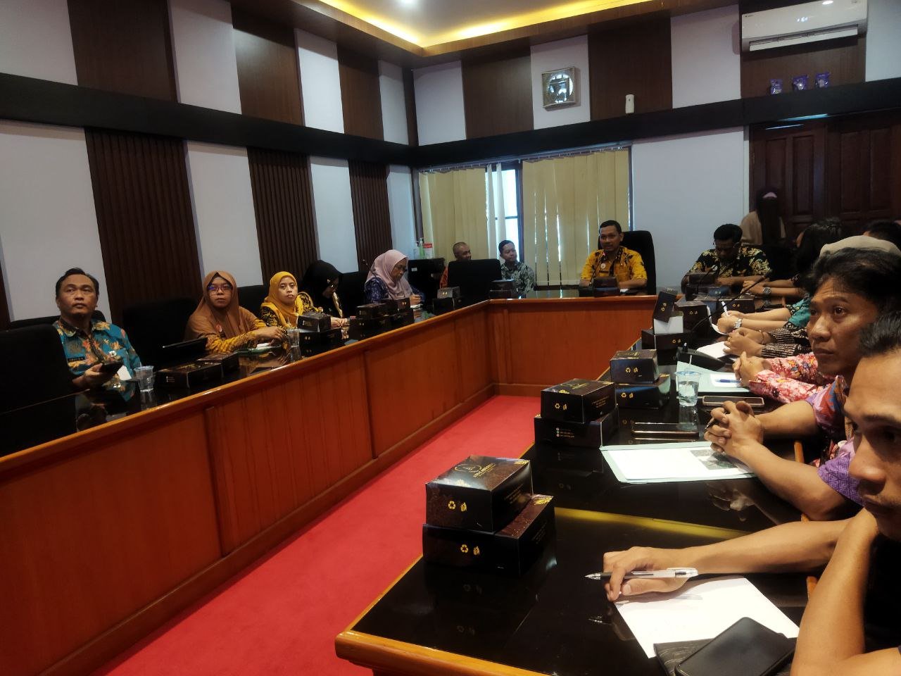 Foto : Evaluasi Penilaian Smart City, Ruang Wulan Setda Pati. (Sumber. Mitrapost.com/Ilham)