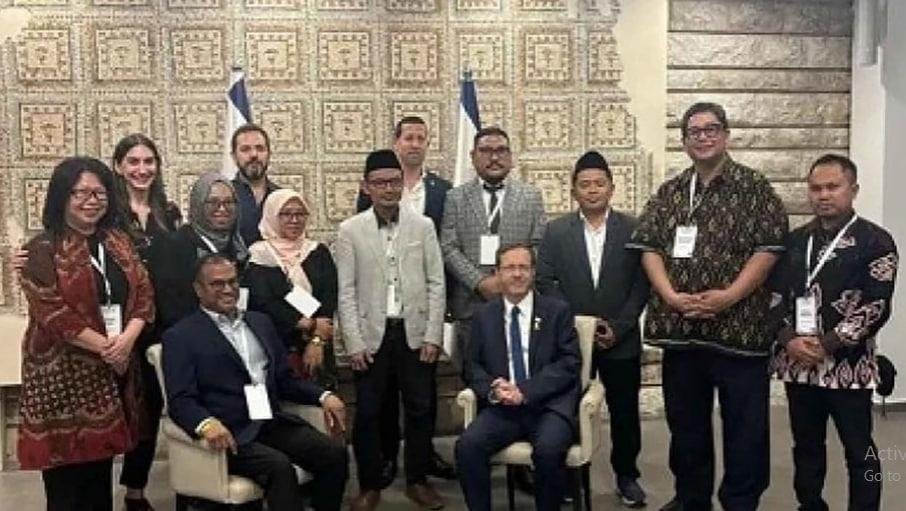 5 Nahdliyin bertemu Presiden Israel