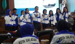 Foto: Pelepasan atlet Salatiga untuk berlaga di Forda Jateng (Sumber: jatengprov)