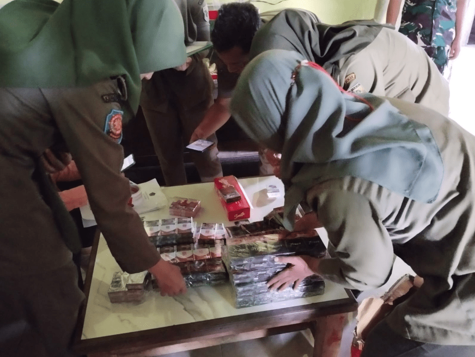 Ribuan Rokok Ilegal Ditemukan di Demak (Dok. Pemprov Jateng)