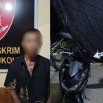 Foto: Pelaku dan barang bukti curanmor (Sumber: Mitrapost/kafi)