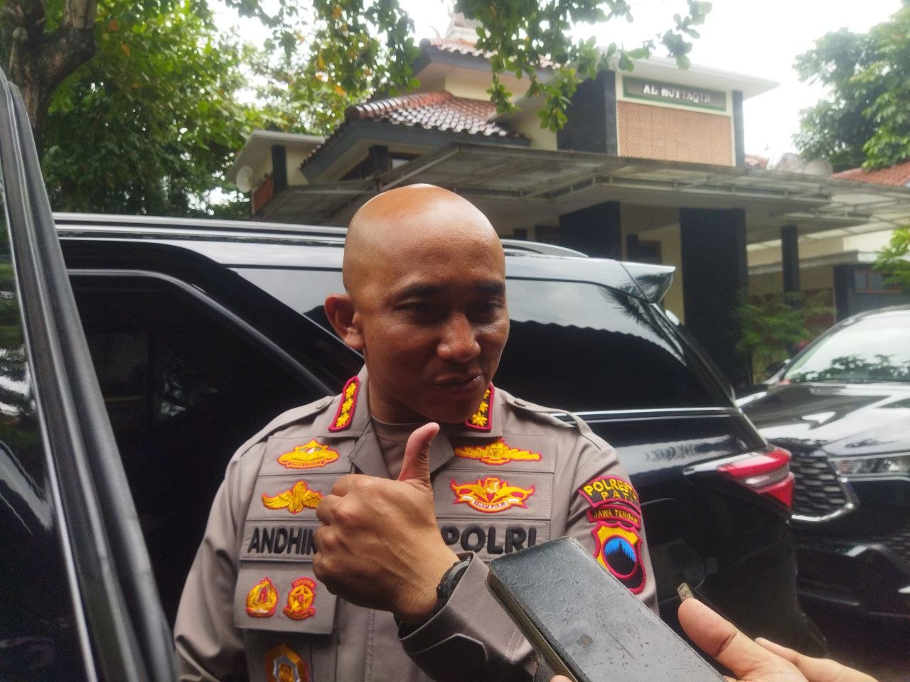 Foto : Kapolresta Pati, Kombes Pol Andhika Bayu Adhitama. (Sumber: Mitrapost.com/Ilham)
