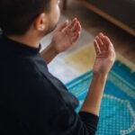 Muslims prayer at home