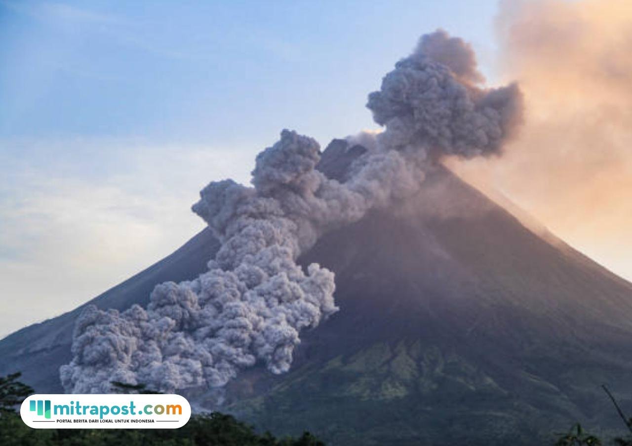 Gunung Merapi Lava Guguran