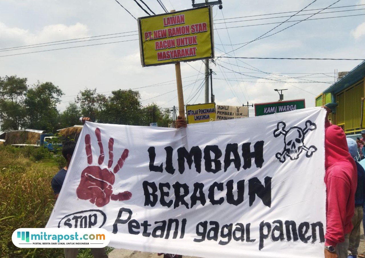 Warga Langgenharjo Geruduk PT