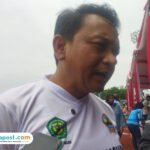 Foto : Wakil Bupati Pati terpilih Risma Ardhi Chandra saat mengunjungi Stadion Joyo Kusumo Pati (Sumber: mitrapost/ilham)