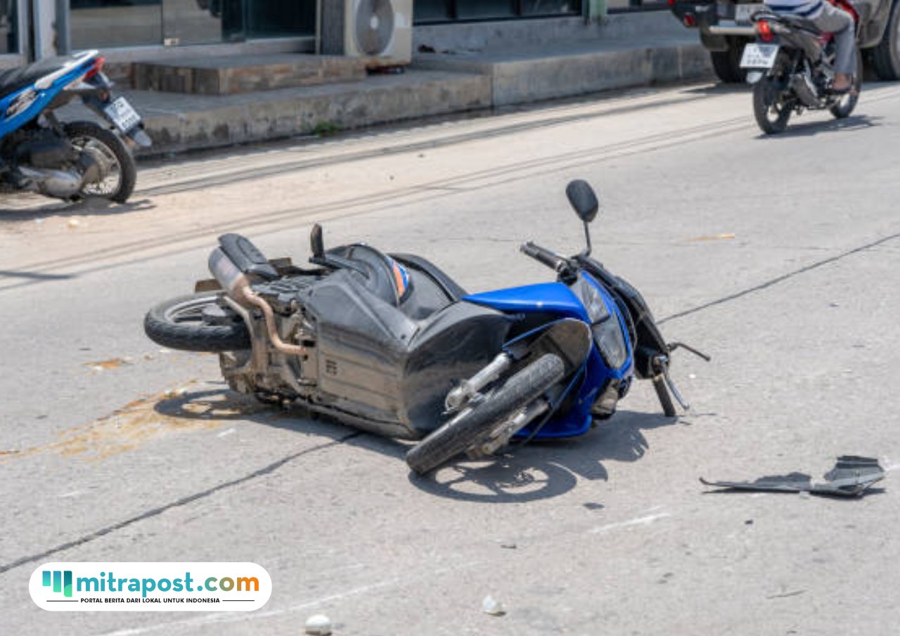 Pengendara Motor di Ciputat