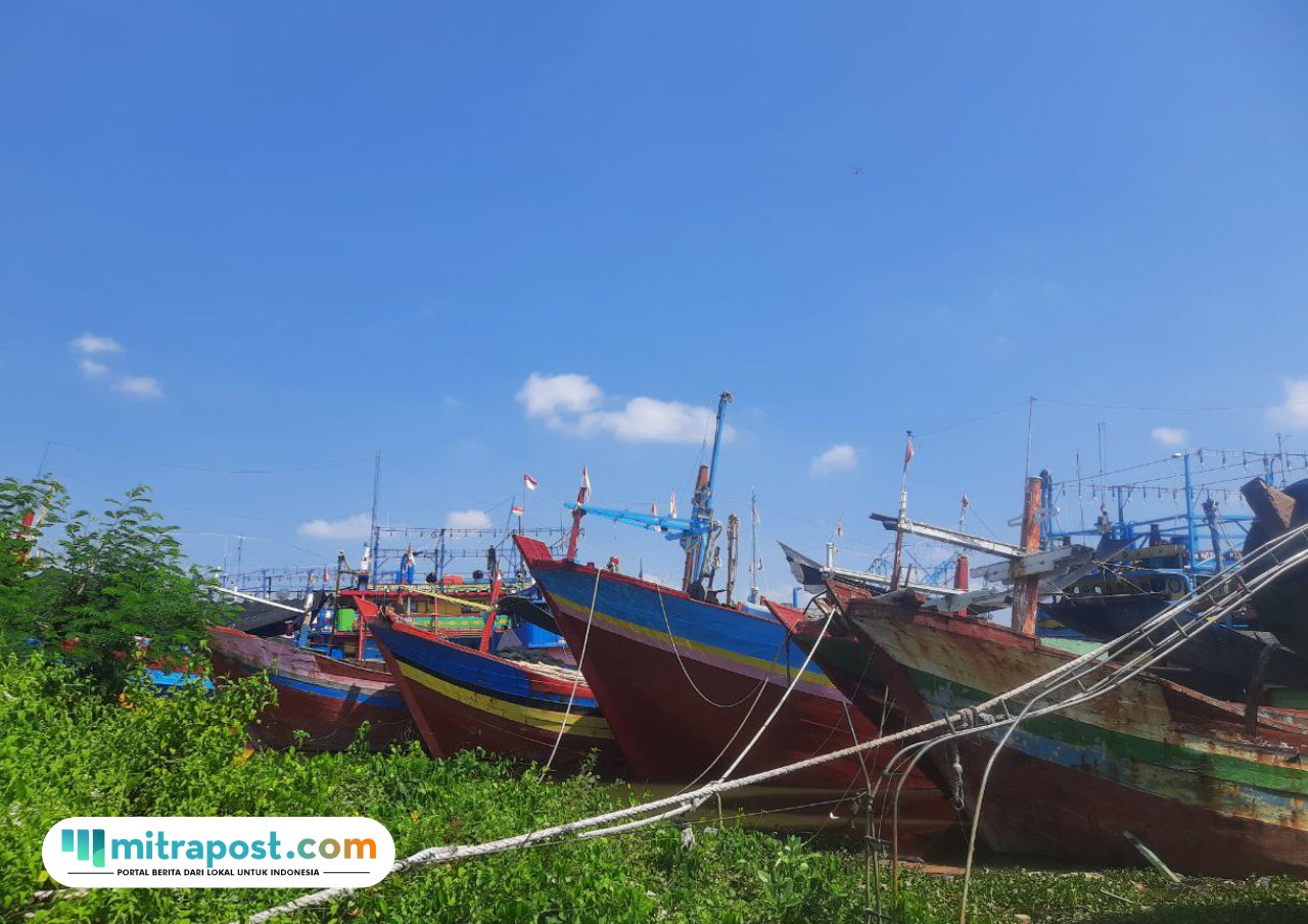 Foto: kapal nelayan di Juwana saat berlabuh (Mitrapost.com/ Kafi)