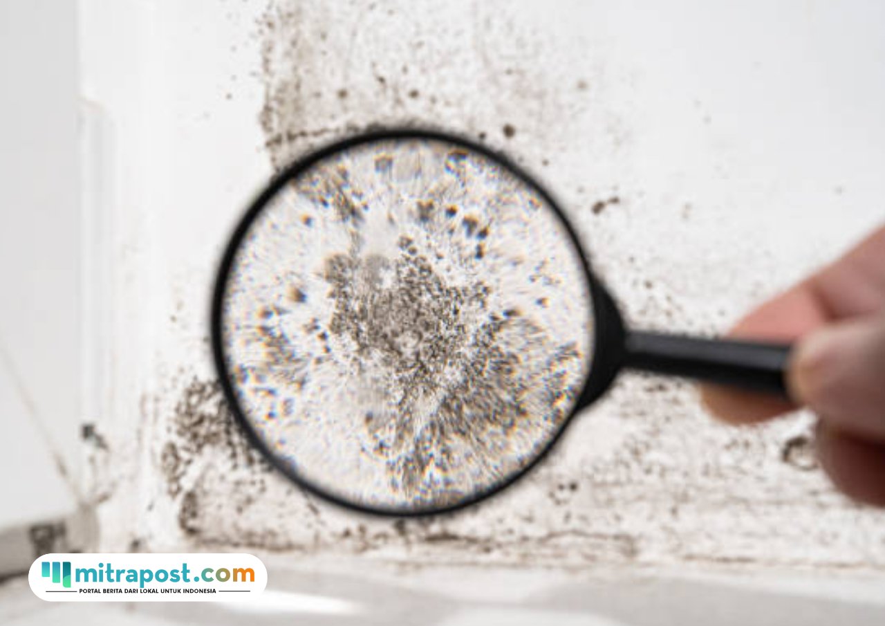 Ilustrasi balck mold/istock